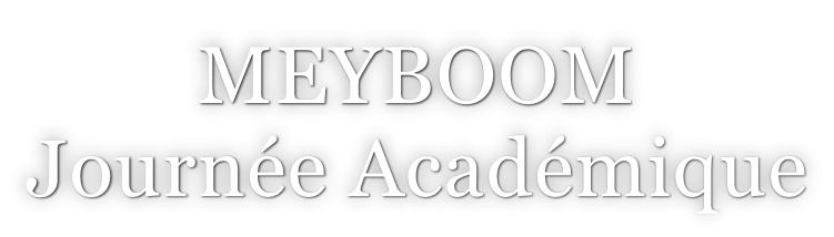 MEYBOOM Journée Académique